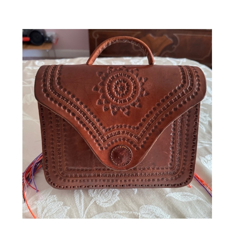 Hand Crafted Leather Shoulder Bag